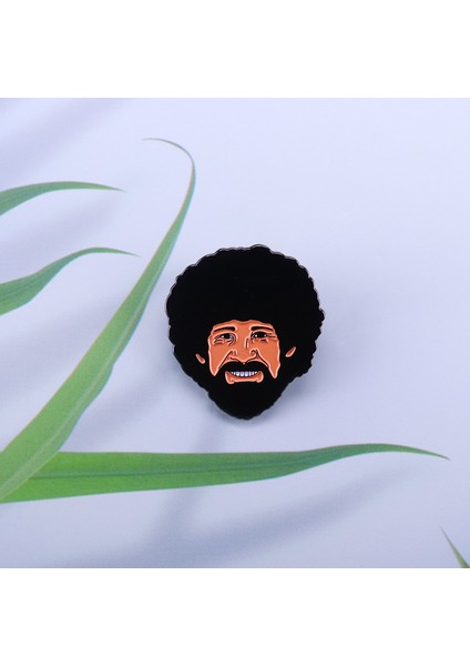 Stil 2 Mükemmel Kalite Sanatçı Ressam Bob Pin Broş Hata Yok Sadece Mutlu Kazalar Rozeti Süslüyor Emaye Pimleri Takı Aksesuarları (Yurt Dışından)