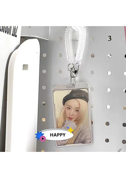 Stil 3 Şeffaf Kart Tutucu Fotocard Idol Fotoğraf Kollu Fotoğraf Çerçevesi Kırtasiye Fotocard Tutucu Kore Fotoğraf Koruyucu (Yurt Dışından)
