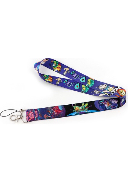 Stil 2 Flyingbee X2419 Karikatür Köpek Boyun Askısı Kordon Tuşları Kımlık Kartı Spor Salonu Telefon Askıları USB Rozet Tutucu Dıy Asmak Halat Kement Ipi (Yurt Dışından)