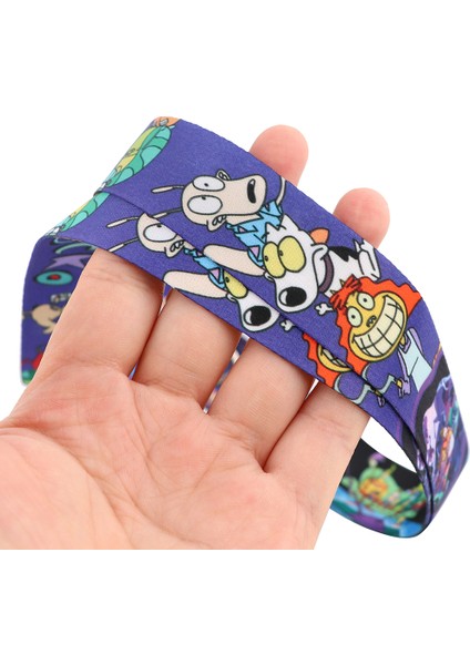 Stil 2 Flyingbee X2419 Karikatür Köpek Boyun Askısı Kordon Tuşları Kımlık Kartı Spor Salonu Telefon Askıları USB Rozet Tutucu Dıy Asmak Halat Kement Ipi (Yurt Dışından)