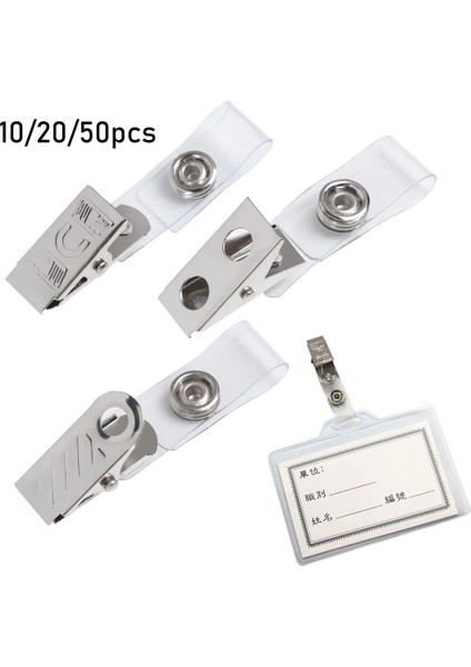 Stil 1 10 Adet 4 Stilleri Yüksek Kaliteli Anti-Kayıp Anahtar Adı Etiketi Kordon Klipleri Kımlık Rozeti Kart Sahibinin (Yurt Dışından) fiyatları