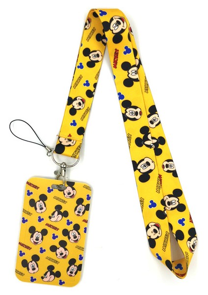 17 Disney Komik Mickey Mouse Kredi Kartı Kımlık Tutucu Çanta Öğrenci Kadın Seyahat Bankası Otobüs Kartvizit Kapağı Rozeti Aksesuarları Hediyeler (Yurt Dışından)