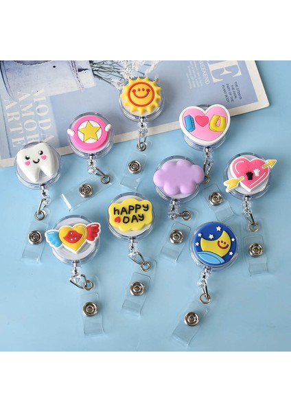 Ssk-Xh-88-57 1 Adet Doğal Manzara Tarzı Geri Çekilebilir Makaralı Isimlik Aşk Nursedoctor Kart Tutucu Ofis Hastane Malzemeleri Boygirl Isim Kartı (Yurt Dışından) fırsatları