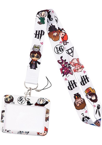 Stil 3 PC3136 Sihirbazı Okul Öğrenci Kordon Kredi Kartı Kımlık Tutucu Rozeti Öğrenci Kadın Seyahat Bankası Otobüs Kartvizit Kapağı Rozeti (Yurt Dışından)