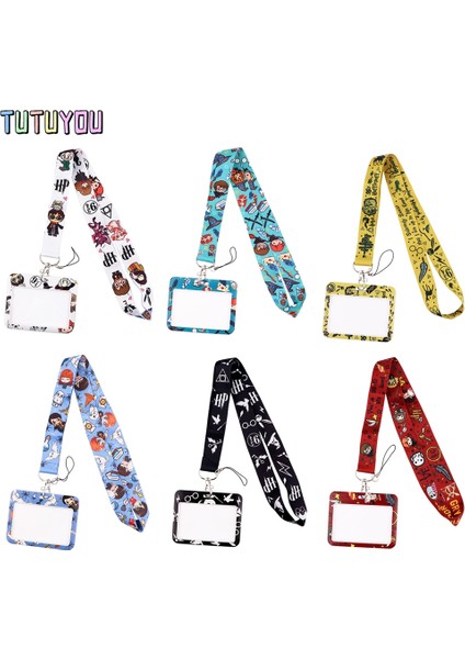 Stil 3 PC3136 Sihirbazı Okul Öğrenci Kordon Kredi Kartı Kımlık Tutucu Rozeti Öğrenci Kadın Seyahat Bankası Otobüs Kartvizit Kapağı Rozeti (Yurt Dışından) fiyatları