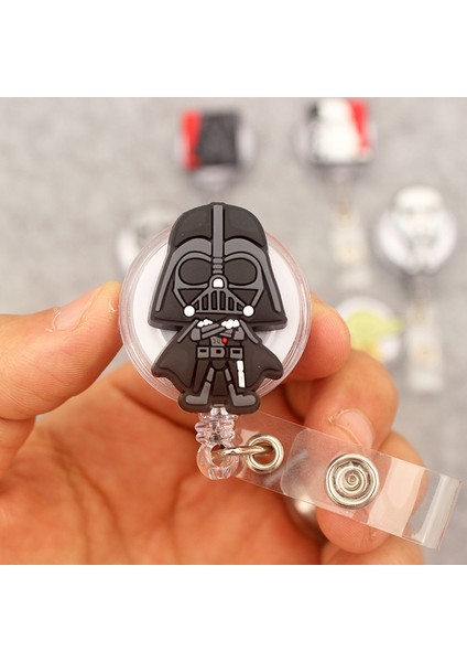 Gri Disney Beyaz Siyah Asker Tarzı Geri Çekilebilir Rozet Makara Hemşire Doktor Kart Tutucu Ofis Hastane Malzemeleri Erkek Kız Isim Kartı (Yurt Dışından) modelleri