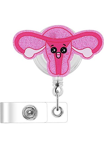 A-Yumurtalık Yeni Stil Tıbbi Malzemeler Stil Doktorlar Hemşireler Geri Çekilebilir Rozet Makara Hemşire Kart Tutucu Sergi Enfermera Isim Kartı 7 Renk (Yurt Dışından)