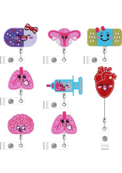 A-Yumurtalık Yeni Stil Tıbbi Malzemeler Stil Doktorlar Hemşireler Geri Çekilebilir Rozet Makara Hemşire Kart Tutucu Sergi Enfermera Isim Kartı 7 Renk (Yurt Dışından) fiyatları