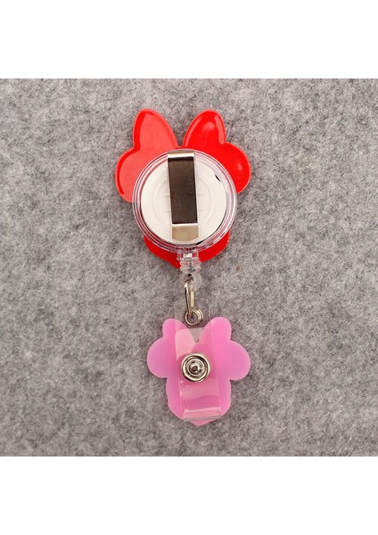 1 Adet Yaratıcı Disney Mickey Iki Kafa Tarzı Rozet Makarası Hemşire Işçiler Enfermera Kimlik Tutucu Geri Çekilebilir Kartvizit Tutucu Aksesuar (Yurt Dışından) modelleri