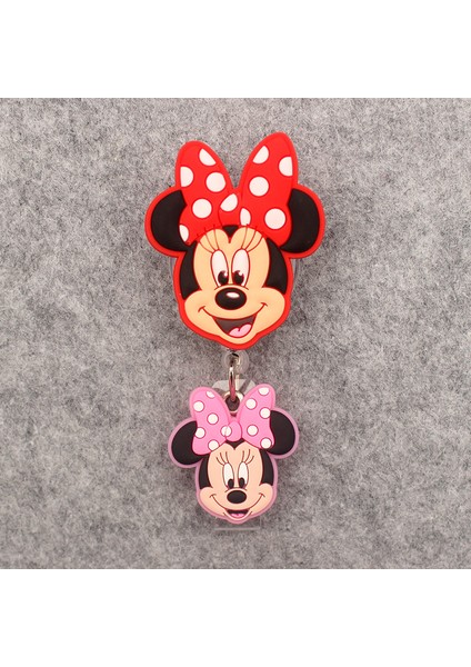 1 Adet Yaratıcı Disney Mickey Iki Kafa Tarzı Rozet Makarası Hemşire Işçiler Enfermera Kimlik Tutucu Geri Çekilebilir Kartvizit Tutucu Aksesuar (Yurt Dışından) indirimleri