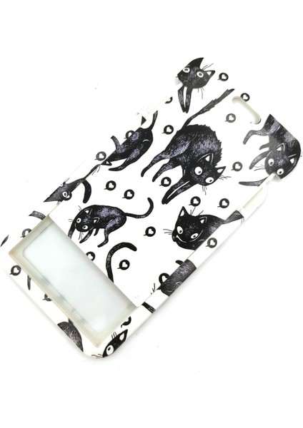 18 Siyah Kediler Kalpler Aşk Moda Kordon Kımlık Rozeti Tutucu Otobüs Geçiş Kılıfı Kapak Kayma Bankası Kredi Kartı Tutucu Askı Kart Tutucu Hediyeler (Yurt Dışından) indirimleri
