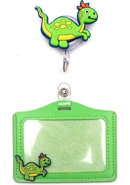 Mor Renkler Dinozor Geri Çekilebilir Enine Kart Tutucu Rozet Makara Hemşire Sergi Enfermera Kız Adı Kart Göğüs Erkek Komik Hayvan (Yurt Dışından) fırsatları