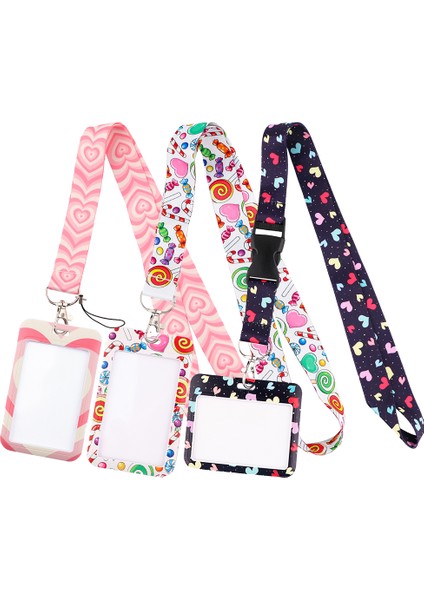 Stil 6 YL237 Yeni Aşk Kalp Boyunluklar Anahtar Boyun Askısı Kordon Kartı Kımlık Rozeti Tutucu Spor Salonu Anahtarlık Anahtarlık Dıy Asmak Halat Anahtar Yüzükler (Yurt Dışından) fiyatları