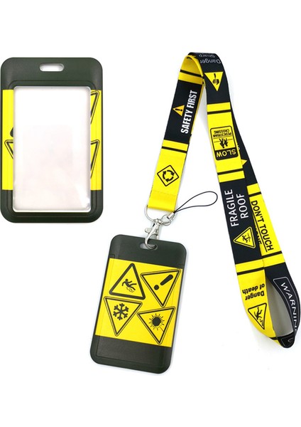 Boyun Askısı Tutucu Dikkat Uyarı Işaretleri Kredi Kartı Kimlik Tutucu Çanta Öğrenci Kadın Seyahat Bankası Otobüs Kartvizit Kapağı Rozeti Aksesuarları Hediyeler (Yurt Dışından) fiyatları