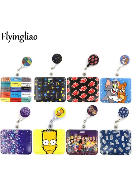 11 Karikatür Geri Çekilebilir Makaralı Isimlik Kordon Hemşire Kimlik Kartvizit Çalışma Kartı Rozet Tutucu Ofis Öğrenci Klipleri Kart Kapağı Tutucu Çanta (Yurt Dışından) fiyatları