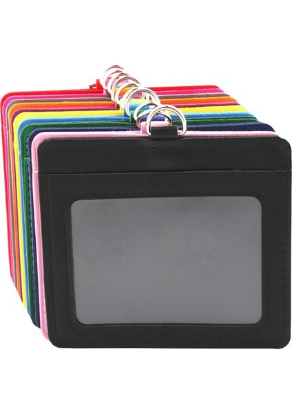 SEN-A10 Lüks Kaliteli 618 Pu Kordon Çift Rozet Tutucu Banka Kredi Kartı Ofis Öğrenci Okul Malzemeleri Yeni (Yurt Dışından) fiyatları