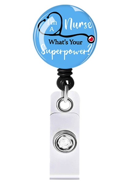 Stil 4 A0513 Hemşire Kapağı Stetoskop Bant Yardımı Abs Geri Çekilebilir Rozet Makara Çekme Kimlik Kartı Rozeti Tutucu Hemşire Rozeti Boyunluklar Okul Malzemeleri (Yurt Dışından)