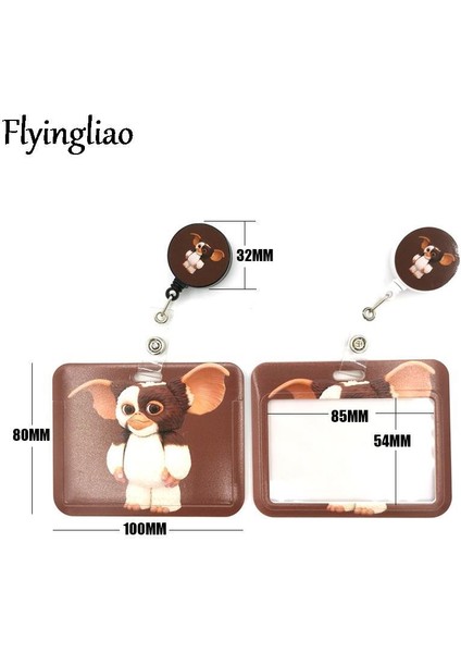 Stil 9 Gremlinler Gizmo Film Karikatür Sevimli Kredi Kartı Tutucu Ipi Kadın Erkek Çocuk Öğrenci Rozet Makarası Kımlık Adı Otobüs Klip Kart Rozeti Tutucu (Yurt Dışından) fırsatları