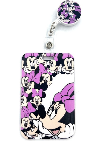 11 Disney Minnie Mouse Boyun Anahtarlık Kolye Webbings Kurdeleler Anime Karikatür Boyun Askısı Kordon Kimlik Kartı Tutucu Anahtarlık Boyunluklar (Yurt Dışından)
