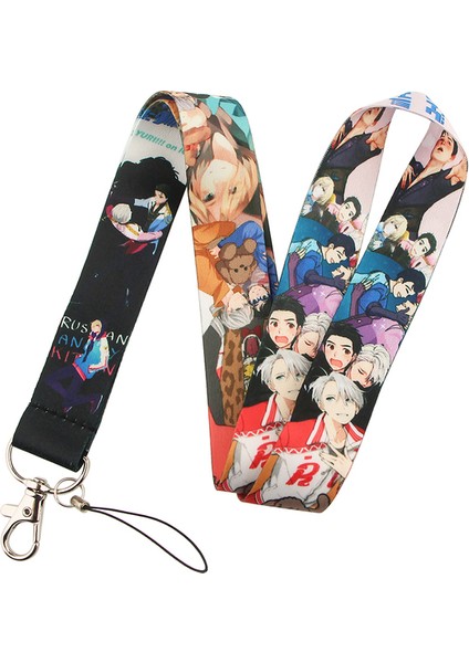 Stil 4 YL982 Japon Animesi Titan Kordon Anahtarlık Kımlık Kartı Kapak Geçiş Öğrenci Cep Telefonu Rozeti Tutucu Anahtar Aksesuarları (Yurt Dışından)