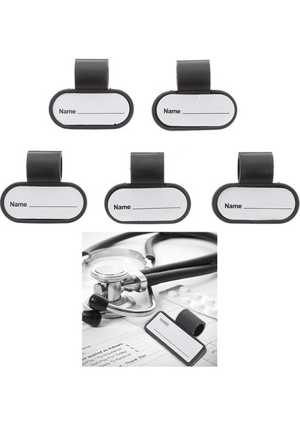 5 Adet 5 Adet/grup Adı Etiketi Stetoskop Kimlik Etiketleri Kimliği Özel Mıknatıslar Tutucu Klip Rozet Etiketi Tüp Isim Etiketleri Manyetik Plaka Rozetleri (Yurt Dışından)