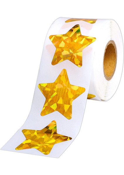 1 Inç 500 Adet 100-500 Adet Folyo Yıldız Çıkartmaları Etiketler Holografik Altın Yıldız Çıkartmaları Çocuklar Için Ödül Duvar El Sanatları Sınıf Öğretmenleri Malzemeleri (Yurt Dışından) fırsatları