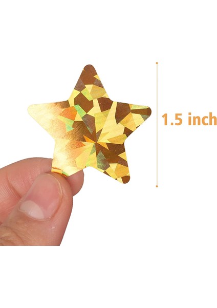 1 Inç 500 Adet 100-500 Adet Folyo Yıldız Çıkartmaları Etiketler Holografik Altın Yıldız Çıkartmaları Çocuklar Için Ödül Duvar El Sanatları Sınıf Öğretmenleri Malzemeleri (Yurt Dışından) indirimleri