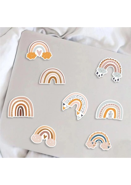 50 Adet 10/50 Adet Boho Renkli Gökkuşağı Kalp Sevimli Çıkartmalar Çıkarılabilir Kreş Duvar Çıkartmaları Sanat Posterler Çocuk Odası Kızlar Için Hediyeler (Yurt Dışından) fırsatları