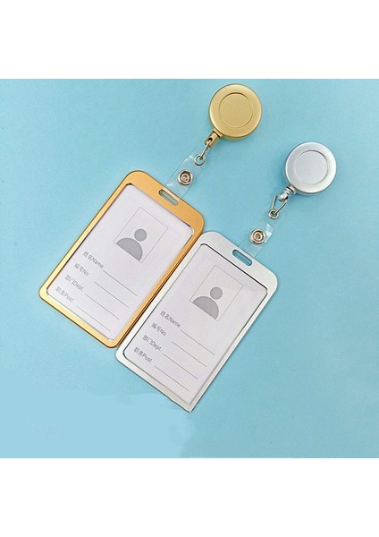 14 1 Takım Alüminyum Alaşımlı Kart Tutucu Abs Geri Çekilebilir Makaralı Isimlik Çekme Kimlik Kartı Rozeti Tutucu Hemşire Rozeti Boyunluklar Okul Malzemeleri (Yurt Dışından) fiyatları
