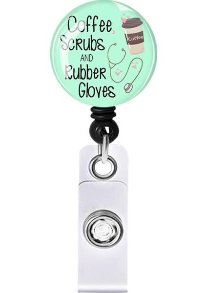 Stil 9 A0513 Hemşire Kapağı Stetoskop Bant Yardımı Abs Geri Çekilebilir Rozet Makara Çekme Kimlik Kartı Rozeti Tutucu Hemşire Rozeti Boyunluklar Okul Malzemeleri (Yurt Dışından) fırsatları