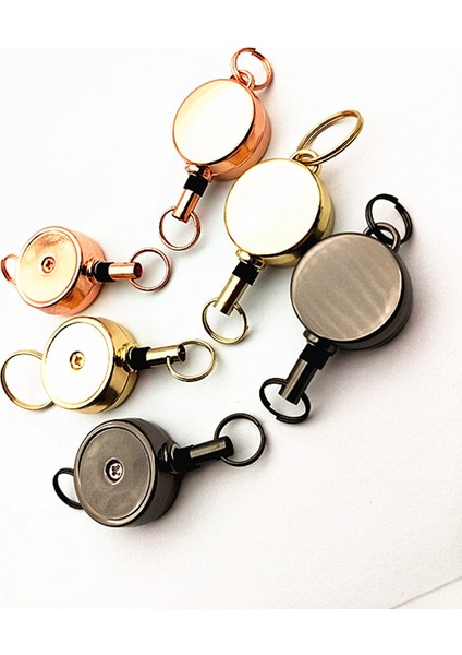 Stil 2 1 Adet Geri Çekilebilir Çekme Rozeti Kimlik Kordon Kartvizit Tutucu Makaraları Anahtarlık Klipleri Anti Kayıp Kayak Kartı Kimlik Kartı Tutucu Anahtarlık (Yurt Dışından) modelleri