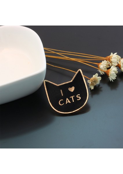 Siyah Kedi 1 1 Adet Sevimli Karikatür Kedi Renkli Ayak Pimleri Akrilik Rozetleri Broş Yaka Pin Kadın Kıyafetleri Için Sırt Çantası Aksesuarları Takı (Yurt Dışından) indirimleri