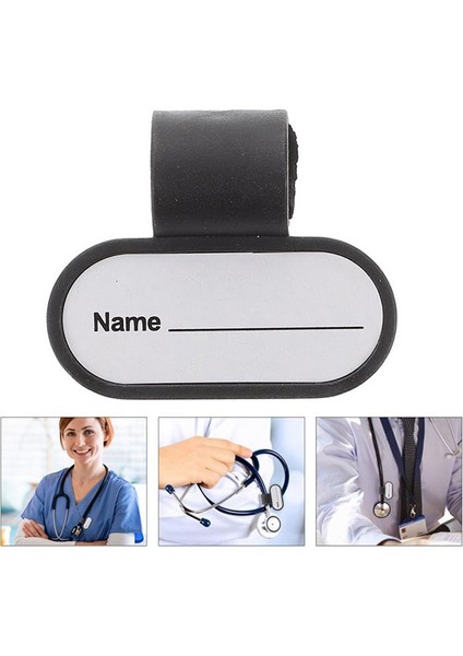 Onesize 5 Adet Isim Etiketi Stetoskop Kimlik Etiketleri Kimliği Özel Mıknatıslar Tutucu Klip Badgelabel Tüp Nametags Rozetleri Için Manyetik Plaka (Yurt Dışından) fiyatları