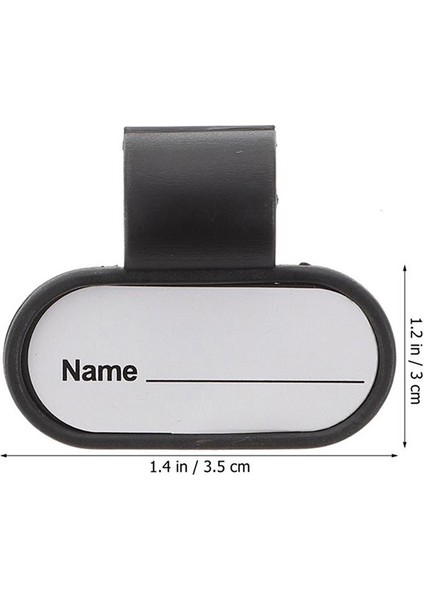 Onesize 5 Adet Isim Etiketi Stetoskop Kimlik Etiketleri Kimliği Özel Mıknatıslar Tutucu Klip Badgelabel Tüp Nametags Rozetleri Için Manyetik Plaka (Yurt Dışından) indirimleri