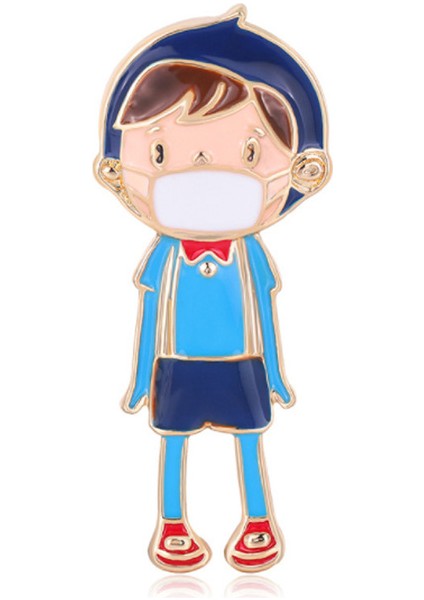 NS23 Sevimli Beyaz Hemşire Broş Güzel Kız Doktor Hastane Tıbbi Stetoskop Rozeti Yaka Iğneler Broş Takı Aksesuar Tatil Hediye (Yurt Dışından)