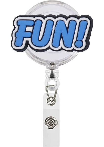 Ssk-Xh-46-46 Ifadeler Geri Çekilebilir Makaralı Isimlik Çalışma Kart Klibi Doktor Hemşire Kimlik Adı Kart Ekran Etiketi Personel Kartı Rozeti Tutucu Aksesuarları (Yurt Dışından)