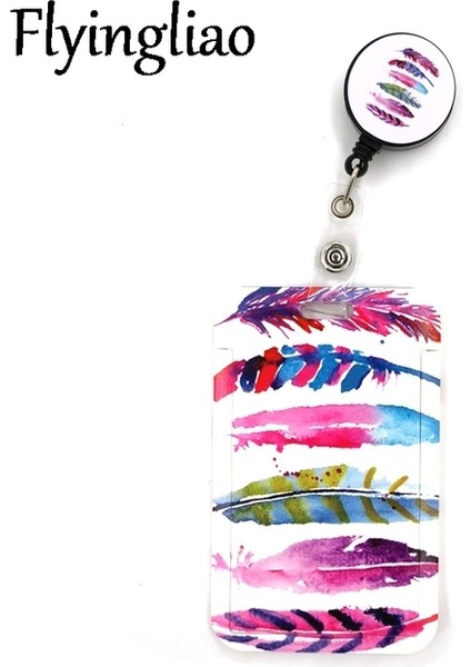 Stil 1 Karikatür Geri Çekilebilir Makaralı Isimlik Kordon Hemşire Kimlik Iş Kredi Kartı Çalışma Kartı Rozet Tutucu Ofis Öğrenci Klipleri Kart (Yurt Dışından)