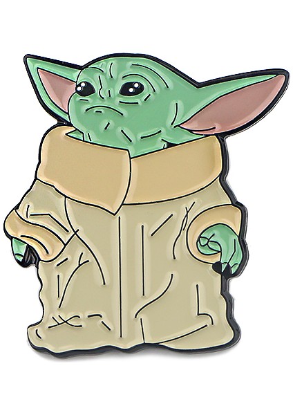15 LT848 Sevimli Bebek Yoda Emaye Pin Yaka Iğnesi Rozeti Şapka Elbise Sırt Çantası Dekorasyon Takı Aksesuarları Hediyeler (Yurt Dışından)
