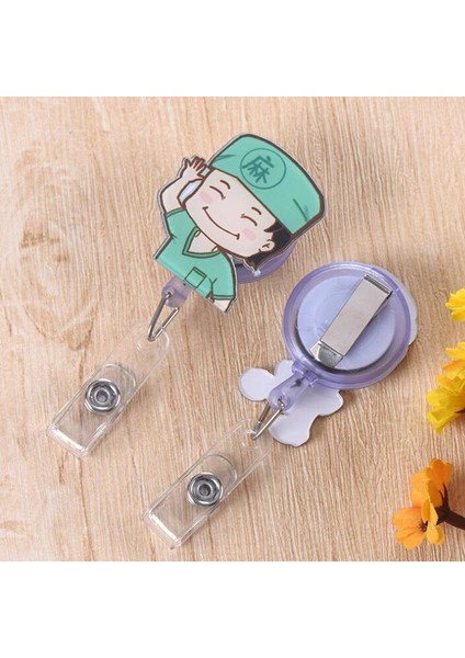 04 1 Adet Geri Çekilebilir Makaralı Isimlik Kimlik Etiketi Çalışma Izni Geçiş Otobüs Çalışma Isim Kartı Klipleri Rozet Tutucu Makara Aksesuarları (Yurt Dışından) fırsatları