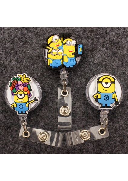 Mor Komik Karikatür Sarı Erkek Rozet Makara Hemşire Işçiler Enfermera Kımlık Tutucu Kız Erkek Geri Çekilebilir Kartvizit Tutucu Aksesuarı (Yurt Dışından) modelleri