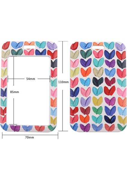 Stil 5 ER1740 Demon Slayer Renkli Aşk Boyunluklar Kımlık Rozeti Tutucu Otobüs Geçiş Kılıfı Kapak Kayma Bankası Kredi Kartı Tutucu Askı Kart Sahibi (Yurt Dışından) modelleri