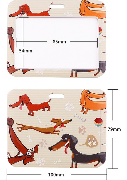Stil 4 Flyingbee X2415 Yeni Yatay Yön Kordon Kredi Kartı Kımlık Tutucu Rozeti Öğrenci Seyahat Bankası Otobüs Kartvizit Kapağı Rozeti (Yurt Dışından) indirimleri