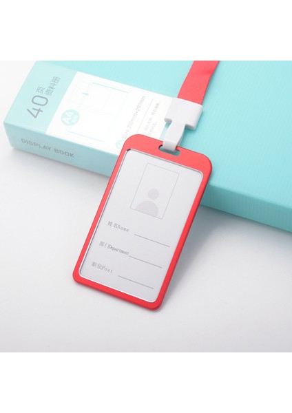 Stil 6 Moda Metal Iş Kimlik Kartı Tutucu Kartları Kapak Bozuk Para Cüzdanı Cüzdan Temizle Banka Kredi Kartı Çantası Okul Ofis Malzemeleri (Yurt Dışından)