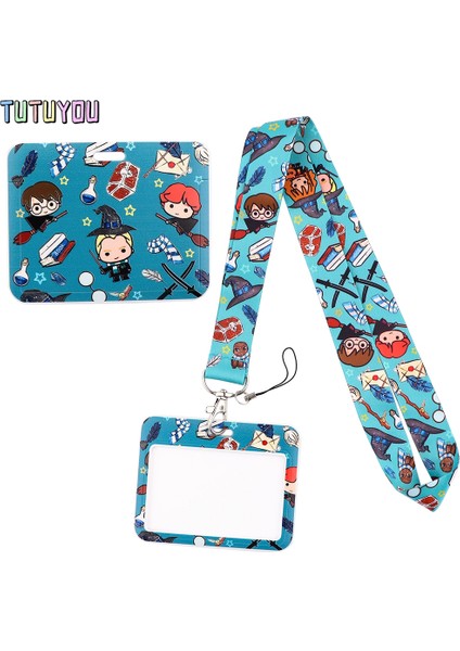 Stil 10 PC3136 Sihirbazı Okul Öğrenci Ipi Kredi Kartı Kımlık Tutucu Rozeti Öğrenci Kadın Seyahat Bankası Otobüs Kartvizit Kapağı Rozeti (Yurt Dışından) fırsatları