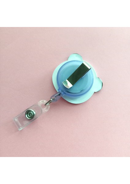 Boz Ayı Kawaii Hayvan Rozet Makaraları Karikatür Piglet Panda Hamster Kedi Paw Rozet Makaraları Çalışma Kartı Kımlık/ıc Kart Tutucu Aksesuarları (Yurt Dışından) indirimleri