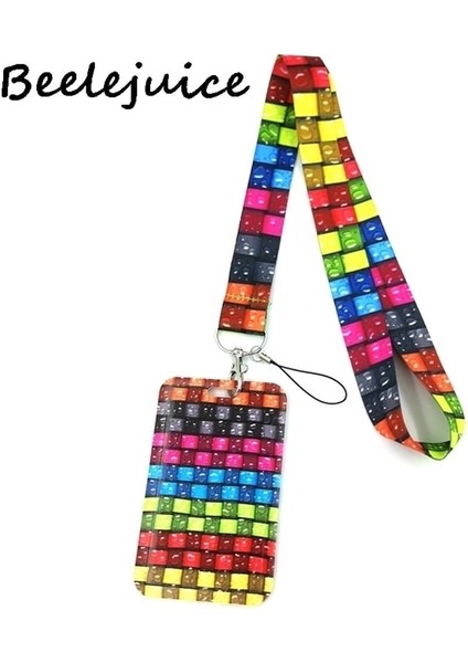 18 Siyah Renk Kordon Boyun Askısı Sanat Anime Moda Boyunluklar Otobüs Kımlık Adı Çalışma Kartı Tutucu Aksesuarları Süslemeleri Çocuklar Hediyeler (Yurt Dışından)