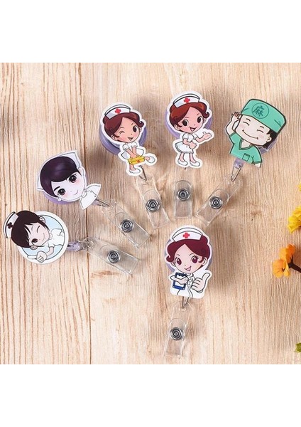 22 1 Adet Geri Çekilebilir Makaralı Isimlik Kimlik Etiketi Çalışma Izni Geçiş Otobüs Çalışma Isim Kartı Klipleri Rozet Tutucu Makara Aksesuarları (Yurt Dışından) modelleri