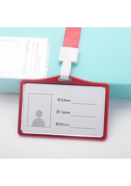 Stil 9 Moda Metal Iş Kimlik Kartı Tutucu Kartları Kapak Bozuk Para Cüzdanı Cüzdan Temizle Banka Kredi Kartı Çantası Okul Ofis Malzemeleri (Yurt Dışından)