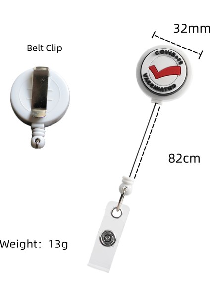 9siyah Stetoskop Bestom 1 Adet Geri Çekilebilir Rozet Makara Hemşire Fırçalama Aksesuarları Çalışmak Için (Yurt Dışından) fırsatları