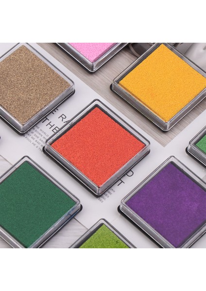 Koyu Mavi Kare Sünger Çok Renkli Mürekkep Pedi Damga Pedleri Parmak Izi Inkpad Dıy Sanat Dekoru Scrapbooking Çizim Oyuncaklar Ofis Okul Malzemeleri (Yurt Dışından) modelleri